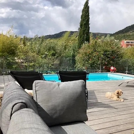 Belle Climatisee Avec Piscine Au Lavandou - Fr-1-308-200 Le Lavandou