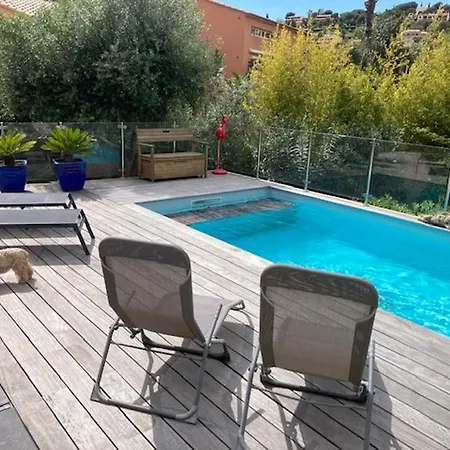 Belle Climatisee Avec Piscine Au Lavandou - Fr-1-308-200 Villa Le Lavandou